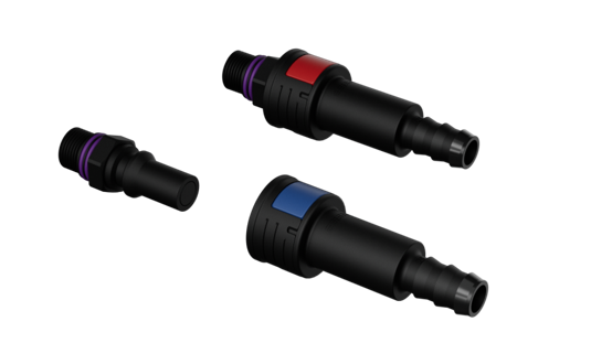 Liquid-cooled fluid connector2